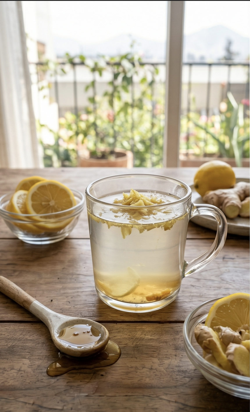 Miel con limón y jengibre Panalia