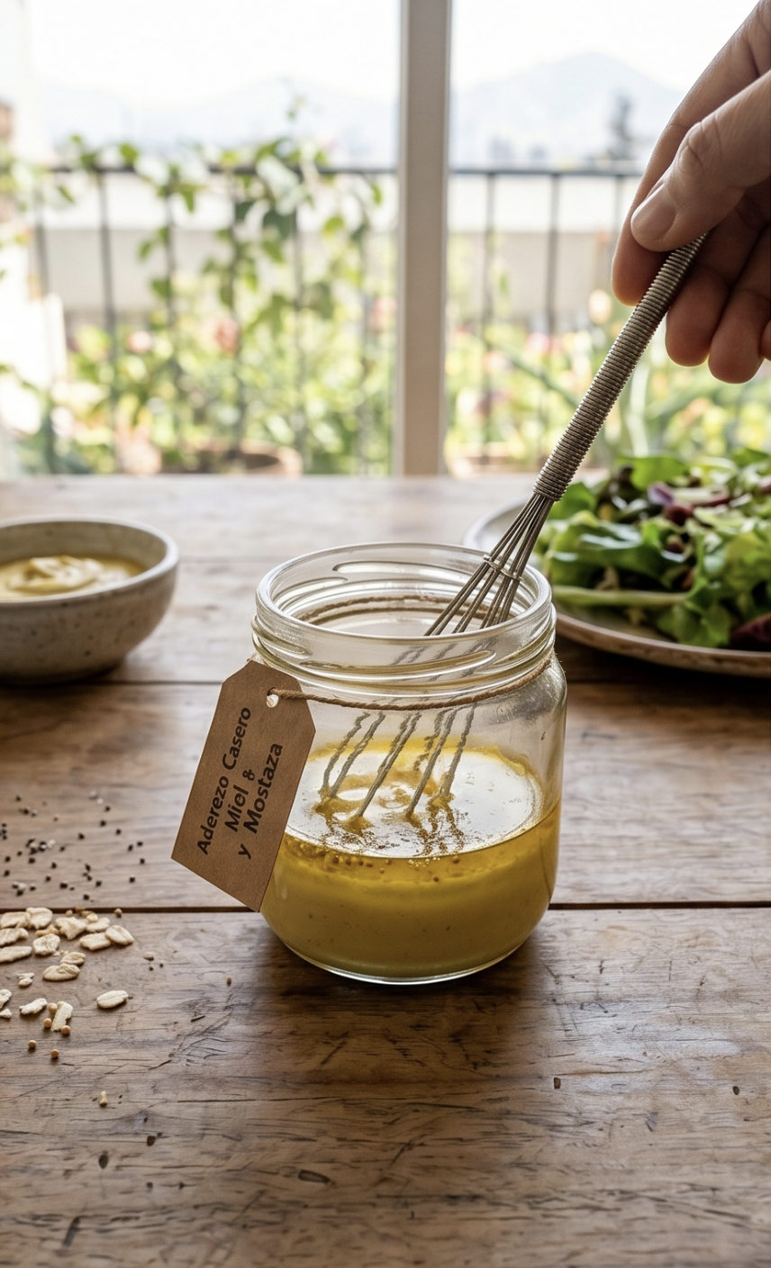Miel con mostaza para asados Panalia